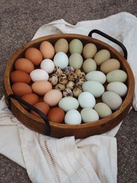 Nat&uuml;rlich bunte Eier vom Kuckuckshof